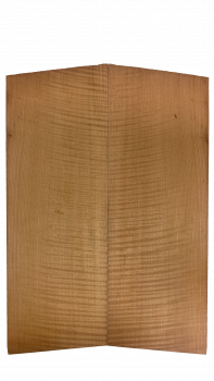 Top Ahorn, europ. AAA, "Caramel", 8mm, 2-tlg. bookmatched